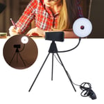 10‑Le-vel LED Selfie Ring Makeup Light With Tripod For Live Video Mobile Phone P