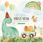 Baby's First Year Calendar by Bright Day - 1st Tracker - Journal Album... 