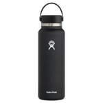 Hydro Flask 40 Oz Wide Flex Cap - Bouteille isotherme 1,2 L Black 40 oz (1 182 mL)