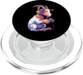 Goat Stuffed Animal Goat Costume Kids Headphones Video Game PopSockets PopGrip for MagSafe