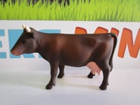 BRU02308 - 1 vache marron - Bruder - 1/16