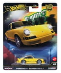 Hot Wheels Porsche 911 Carrera RS, Car Culture Véhicules Circuit Legend pour enfants +3 ans et les adultes fans et collectionneurs, collection premium de véhicules Car Culture à l’échelle 1/64, HRW07