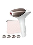 Philips Lumea 9900 Series Ipl Hair Removal Device, Senseiq &Amp; Skinai Technology, 4 Attachments For Body, Face, Bikini, Underarms, Corded &Amp; Cordless, Bri951/01