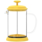 ThéIèRe en Verre en Acier Inoxydable French Coffee Tea Percolator Filter Press Piston 800Ml Manual Coffee Espresso Maker Pot,A