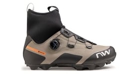 Chaussures vtt northwave celsius xc gore tex beige noir