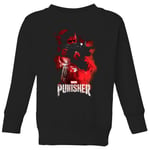 Marvel The Punisher Kids' Sweatshirt - Black - 5-6 ans - Noir