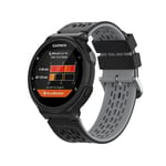 Silikonarmband Sport Garmin Approach S2 svart