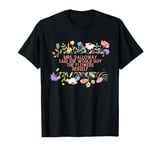 Mrs Dalloway said she would buy quotes Woolf flowers T-Shirt