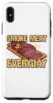 iPhone XS Max SMOKE MEAT EVERYDAY barbecue party BBQ smoke meat grill Case