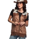 Boland 54322 - Gilet western pour adultes, veste, cowboy, indien, déguisement, carnaval, fête à thème