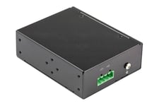 StarTech.com Industriell Gigabit Ethernet PoE-injektor - 30 W 802.3at PoE+ Midspan 48 V-56V DC DIN-skena Power Over Ethernet-injektoradapter - -40 &degC till 75 &degC Kameror/sensorer/WiFi-åtkomst - strömtillförsel - 30 Watt