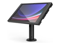 Compulocks Galaxy Tab S9 Ultra 14.6" Apex Enclosure Rise Stand 8" Black - Monteringssett (Stativ, Hus) - For Nettbrett - Låsbar - Metallramme - Svart - Skjermstørrelse: 14.6" - For Samsung Galaxy Tab S10 Ultra, Tab S9 Ultra