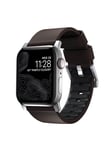 Nomad Active Strap Pro Brown -silver - Apple Watch Ultra 2/1 49mm 9/8/7 45mm/6/SE/5/4 44mm/3/2/1 42mm