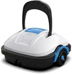 WYBOT Robot de Piscine, aspirateur de Piscine sans Fil, Nettoyeur de Piscine Automatique pour piscines Hors-Sol ou encastrées jusqu'à 50 m²