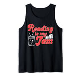 Reading Is My Jam Bookworm Reading Book Lover Librarian Tank Top