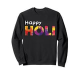 Happy Holi Love Indian Hindu Spring Holi Festival Of Colors Sweatshirt