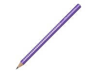 Faber-Castell Jumbo Sparkle - Penna - Grafit - B - Pearl Purple