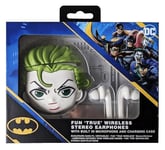 WONDEE Batman Cadeaux, Casque sans Fil Bluetooth avec étui de Joker, écouteurs Bluetoth avec Assistant Google et contrôle Tactile - Cadeau Batman et Joker pour Enfants, Adolescents et Adultes