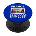 Tour Eiffel 2025 assortie en France PopSockets PopGrip Adhésif