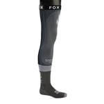 Fox Racing Genouillère Flexair Chaussette de Genoux, Gris, L Homme