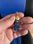 NEW LEGO MARVEL AVENGERS CAPTAIN MARVEL MINI-FIGURE KEYCHAIN KEYRING 854064