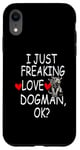 iPhone XR Dogman Cryptid Cryptozoology Dogman Case