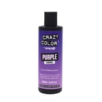 Crazy Color Shampoo Purple 250ml - Shampoo pour cheveux violet