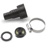 Adaptateur KÄRCHER 1" (25,4 mm) / 3/4" (19 mm) avec clapet anti-retour pour sortie G1 - Noir