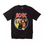 DC shoes X AC / Dc Route Nationale À Hell Black Tee 2021 T-Shirt Neuf S M L XL