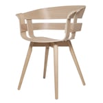 Design House Stockholm - Wick Chair Oak / Oak - Matstolar - Jesper Ståhl,Karl Malmvall - Trä