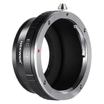 Neewer EF to Fuji X Lens Mount Adapter Compatible with Canon EF EF-S Lens to Fujifilm X Series Camera X-T2 X-T3 X-T5 X-T20 X-Pro2 etc, Matte Black Interior, Manual Focus, NOT for STM Lens, EF-FX