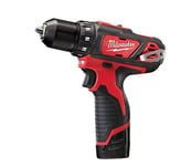 Milwaukee M12 BDD Single Drill Electric Cordless 12 Volt/2 amps Chuck Self Tightening