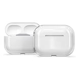 Compatible avec Airpods Pro Case Clear, Design Coque Souple TPU Transparent résistant aux Chocs, Accessoires Porte-clés pour Airpods Pro 2ST génération (Clear)