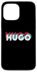 Coque pour iPhone 13 Pro Max Hugo Name Chemise humoristique avec nom rétro Hugo années 80