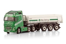 WSI 01-4269 Volvo FH5 Globetrotter 6X2 Remorque Benne 3 Axes 1:50