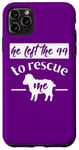 iPhone 11 Pro Max Christian Quote Left 99 Rescue Me Sheep Shepherd Bible Story Case