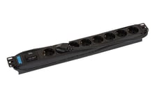 TRITON Surge Protector Black 8 Ac