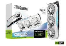 ZOTAC RTX 4070 Ti Trinity OC white - 4070Ti/12G/HDMI/DP