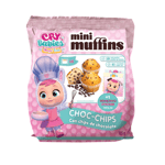 Cry Babies Mini Muffins Chocolate Chips 125g