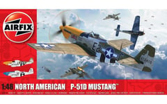 Airfix A05138 - 1/48 North American P51-D MUSTANG (Filletless Tails) - Nouveau