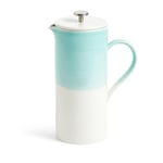 Royal Doulton French Press, Ideal for everyday Use, Unique Hand-dipped Design, Dishwasher Safe, 1815 Bright, 1.5Ltr, Aqua