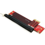 StarTech.com PEX1TO162 Adaptateur de fente d'extension à faible encombrement PCI Express X 1 vers X 16