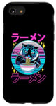 iPhone SE (2020) / 7 / 8 Tiger Eating Ramen Japanese Noodles Soup Case