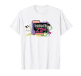 Invader Zim Logo With Gir And Dib T-Shirt