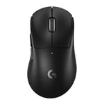 Logitech G PRO X SUPERLIGHT 2 DEX LIGHTSPEED Wireless Gaming Mouse, East Europe Packaging, 60g Pro-Grade Lightweight Mouse, 44k DPI Sensor, 8K Polling, USB-C, PC/Mac - Black