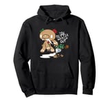 Gloomy Bear Naughty Grizzly Christmas You Better Watch Out Pullover Hoodie