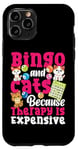 iPhone 11 Pro Bingo Player Cat Bingo And Cats Because Therapy Is Expensive Case