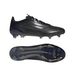 adidas F50 Elite Fg Dark Spark - Svart/silver/guld - Gräs (Fg), storlek 43⅓