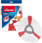 Vileda Turbo 2in1 EasyWring&Clean mop replacement heads, microfiber mop heads w