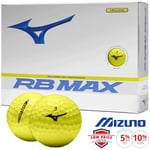 MIZUNO 2024 RB MAX GOLF BALLS / YELLOW DOZEN PACK / MULTIBUY DISCOUNT DEALS